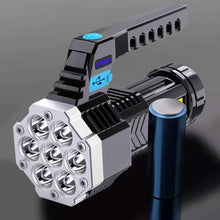 USB Rechargeable Torch Light High Brightness 7 COB Flashlight_4