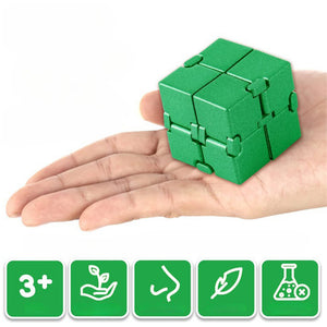 Stress Relief and Anti-Anxiety Finger Flip Infinity Cube Fidget Toys for Kids and Adults_7