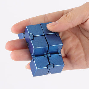Stress Relief and Anti-Anxiety Finger Flip Infinity Cube Fidget Toys for Kids and Adults_8