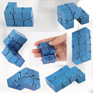 Stress Relief and Anti-Anxiety Finger Flip Infinity Cube Fidget Toys for Kids and Adults_11