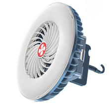 2 IN 1  LED Camping Lantern with Tent Fan - USB Rechargeable_0