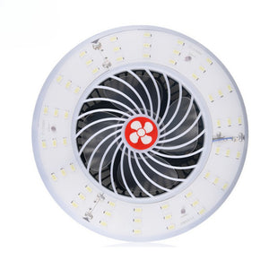 2 IN 1  LED Camping Lantern with Tent Fan - USB Rechargeable_3