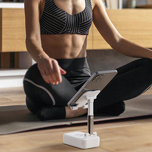 Cellphone Stand and Wireless Bluetooth Speaker-USB Charging_2