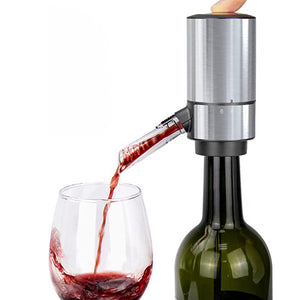 Automatic Electric Wine Aerator Pourer with Retractable Tube for One-Touch Instant Oxidation - Battery Powered_10