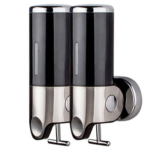Wall Mounted Bathroom Shower Pump Dispenser and Organizer for Bathroom Kitchen Hotel_4