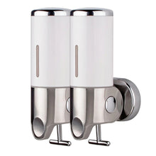 Wall Mounted Bathroom Shower Pump Dispenser and Organizer for Bathroom Kitchen Hotel_5
