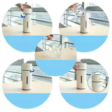 Cool Mist Mini Humidifier with Adjustable Angel 7 Color LED & Auto-Shut-off USB Plugged-In_6