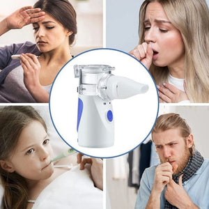 Portable Handheld Nebulizer Machine with two modes - USB Rechargeable and Battery Powered_11