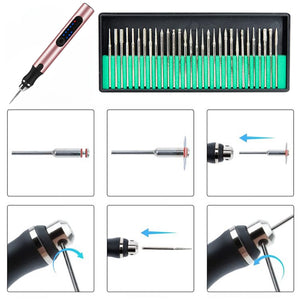 Mini Electric Professional Engraving Pen for Jewelry Glass Wood Stone Metal