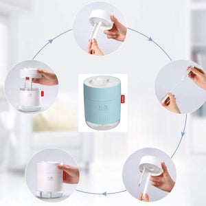 500ml Mini Cool Mist Humidifier Auto Shut-Off 2 Mist Modes - USB Plugged-in_8