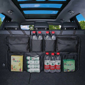 Car Trunk Organizer Multi-Pocket Hanging Car Seat Back Storage Bag_12