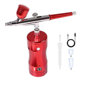 Portable Airbrush Kit Mini Cordless Airbrush Spray Gun with Compressor Kit - USB Rechargeable_4