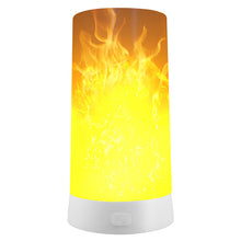 1/2 Pack Portable Smart LED Flame Light Magnet Bar Table Lamp - USB Rechargeable_2