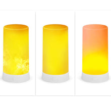 1/2 Pack Portable Smart LED Flame Light Magnet Bar Table Lamp - USB Rechargeable_8