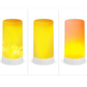 1/2 Pack Portable Smart LED Flame Light Magnet Bar Table Lamp - USB Rechargeable_8