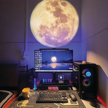 USB Charging Atmosphere Earth and Moon Projection Light_7