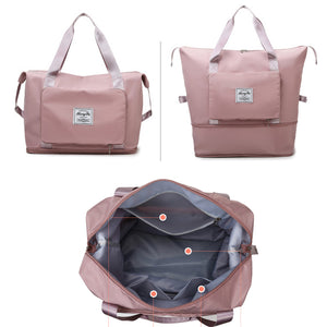 3 IN 1 Foldable and Expandable Large Capacity Travel Bag with Bottom Extension & Multi-Pocket_8