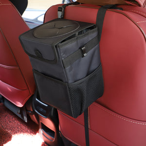 Waterproof Car Trash Can Multifunctional Foldable Storage Box Auto Car Accessories_13