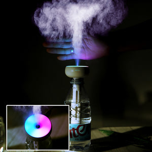 USB Plugged-in Cool Mist Humidifier with LED Light_3