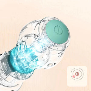 360° Rotating Hunting Kitten Toy with LED Light- USB Rechargeable_5