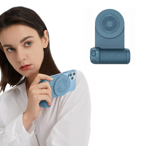 3 in 1 Grip Magnetic Camera Handle Bluetooth Bracket Anti-Shake Handle Photo Stand - USB Rechargeable_0