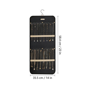 Hook Type Hanging Anti-Tangle Necklace Jewelry Organizer_9