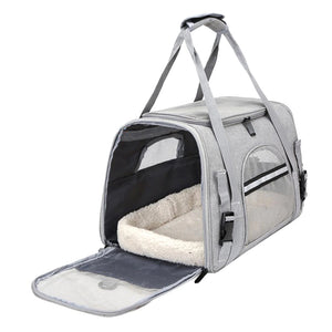 Breathable and Foldable Pet Carrier Safety Pet Travel Handbag_9