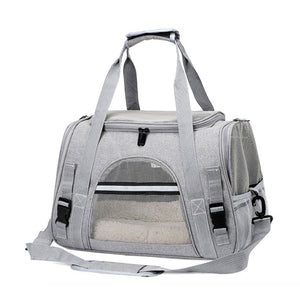 Breathable and Foldable Pet Carrier Safety Pet Travel Handbag_2