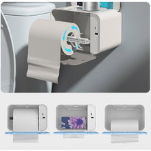 Wall-Mounted Intelligent Induction Automatic Toilet Paper Machine Bathroom Accessories  - USB Rechargeable_4