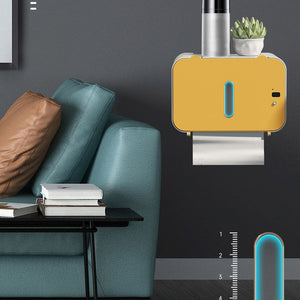 Wall-Mounted Intelligent Induction Automatic Toilet Paper Machine Bathroom Accessories  - USB Rechargeable_8