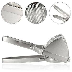 Stainless Steel Crusher Potato Ricer Masher Manual Fruit Press Juicer_3