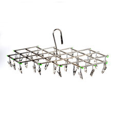 35 Pegs Stainless Metal Clothes Outdoor Dryer Laundry Hanger_2