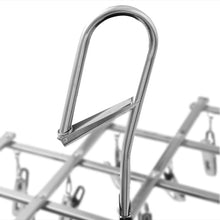 35 Pegs Stainless Metal Clothes Outdoor Dryer Laundry Hanger_4