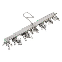 35 Pegs Stainless Metal Clothes Outdoor Dryer Laundry Hanger_5