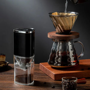 Portable Mini Electric Coffee Bean Grinder- USB Rechargeable_4