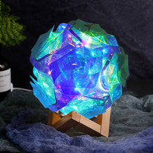 DIY Wooden Modern Children’s Room Night Lamp- USB Plugged-in_7