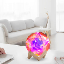 DIY Wooden Modern Children’s Room Night Lamp- USB Plugged-in_16
