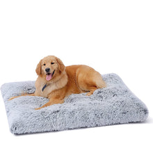 Warm and Fluffy Long-haired Velvet Dog Sleeping Bed_16