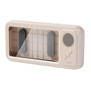 Rotating Waterproof Wall Mounted Phone Holder- USB Rechargeable_11