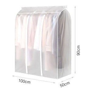 3D Zipper Clothes Dust Cover Garment Wardrobe Bag Storage_13
