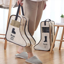 Portable and Dust Proof High Heels Shoe Zippered Travel Storage_13