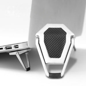 Mini Portable Laptop Stand Non-Slip Base Bracket Support Cooling Feet_7