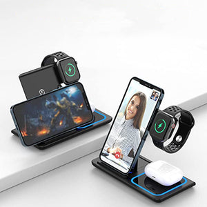 3 in 1 Fast Wireless Charging Station_4
