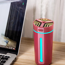 300ml Mini Car LED Air Humidifier Essential Oil Diffuser- USB Rechargeable_8