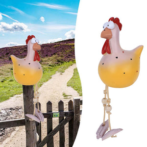 Outdoor Statue Garden Sculpture Resin Rooster Decor_16