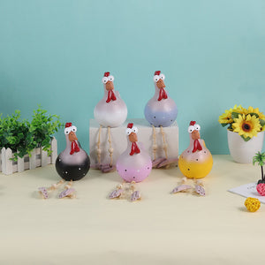 Outdoor Statue Garden Sculpture Resin Rooster Decor_1