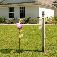 Outdoor Statue Garden Sculpture Resin Rooster Decor_6