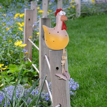 Outdoor Statue Garden Sculpture Resin Rooster Decor_8