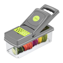 Multifunctional Kitchen Vegetable Slicer Dicer Cutter With 8 Blades_0