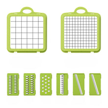 Multifunctional Kitchen Vegetable Slicer Dicer Cutter With 8 Blades_3